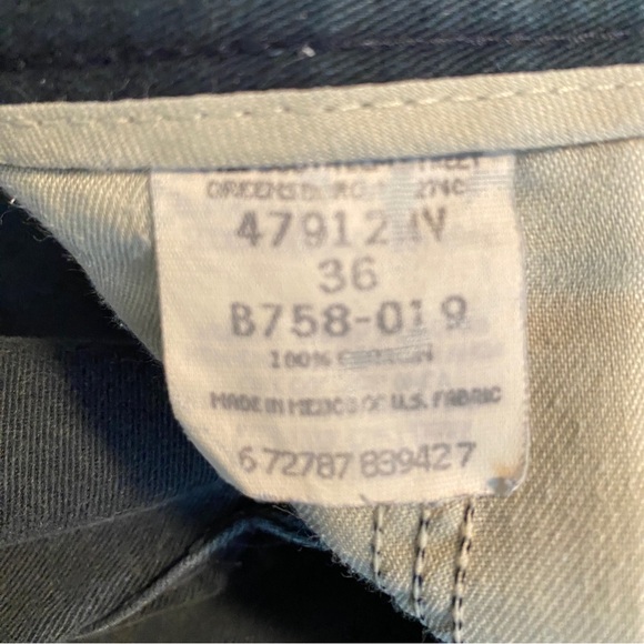 Timber Creek by Wrangler Men’s Navy Front Pleated Shorts. Size 36 - Picture 9 of 10